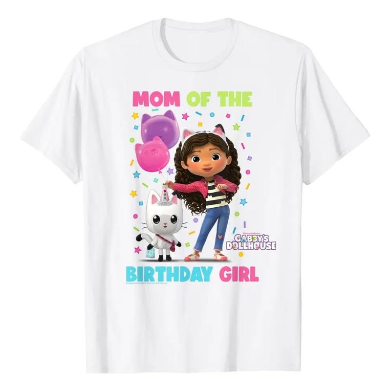 Camiseta Gabby s Dollhouse Mom Of The Birthday Girl De Dream S