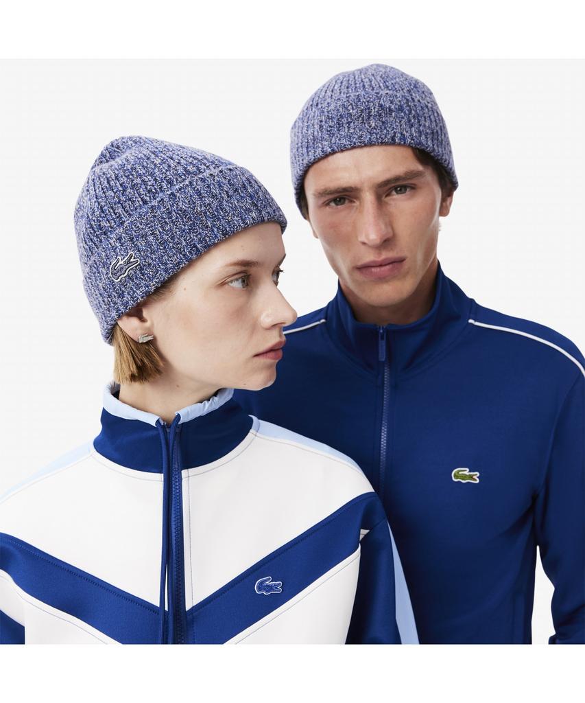 LACOSTE Men'S Wool Rib Beanie Rb4737-54N I7Y