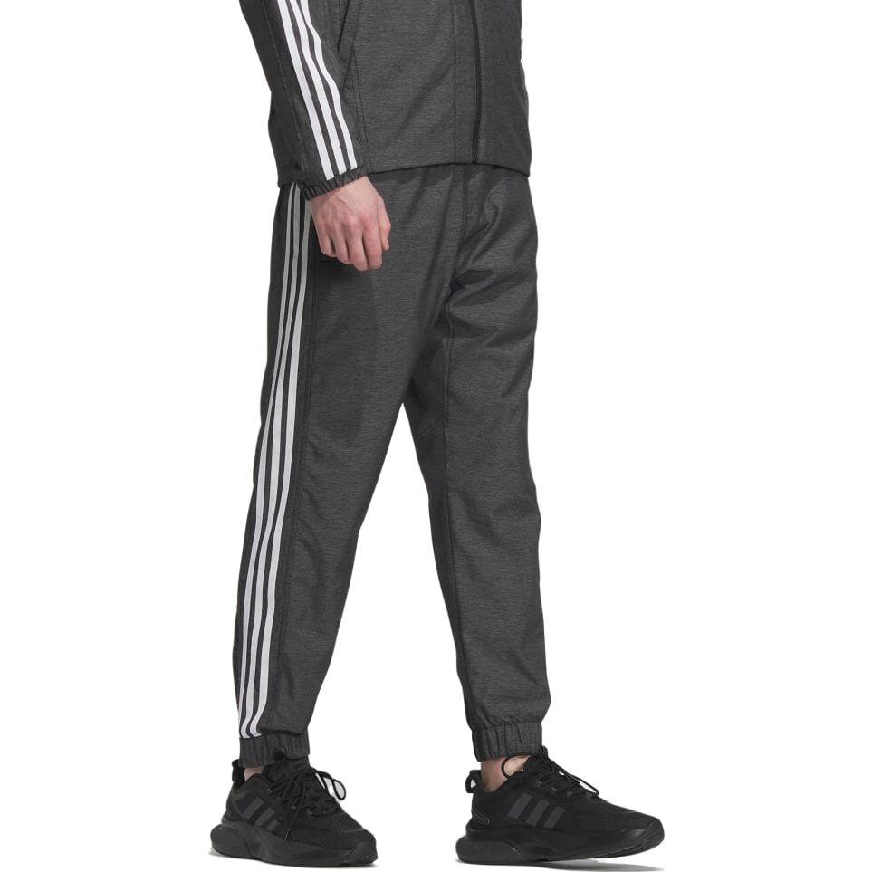 Adidas Knitted Sweatpants Men's Black Moderate Cuffed Pants (Unisex) Knitted Sweatpants IK7352