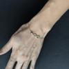 Silberarmband mit Zirkonia, Gewicht des Artikels 2,01 g (2208785)