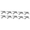 10pcs Vintage Aircraft Plane Charms Pendants Craft DIY Jewelry Making
