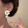 Thousands of Love Thousands of Flowers~ Two Wearing Method Pearl Flower Earrings Niche Design Sense High-end Stud Earrings Femininity Unique Earrings