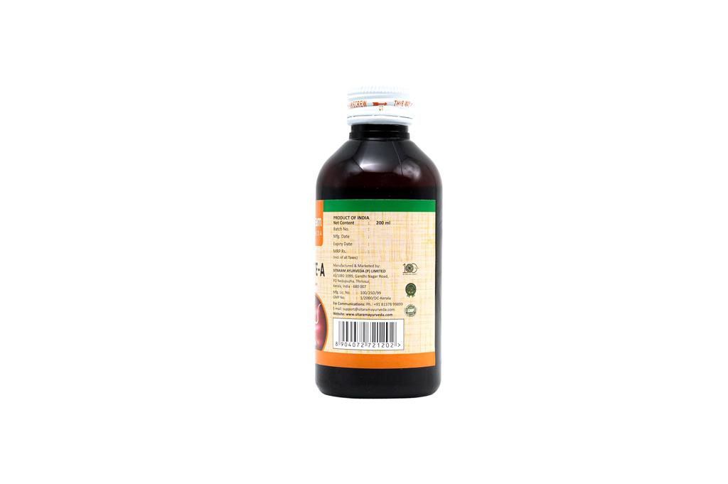 Sitaram Ayurveda Helmolite A Syrup | Ayurvedic Herbal Deworming Formula with Vidanga, Palasha & Ajwain | Supports Digestive Health & Appetite | 2