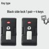 Suitcase Accessory Set: Buckle, Combo Lock, Handle & Leather Case B35 – Ideal for Travel & Daily Use.