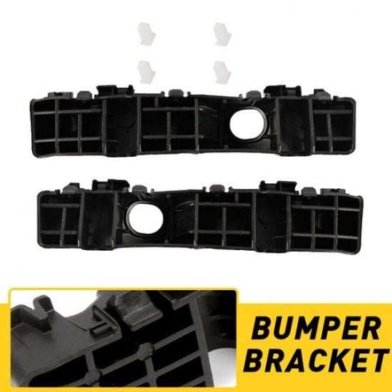 For Kia Forte Bumper Front Bracket Retainers Assembly Set 2pcs