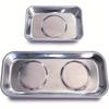 1 PC Stainless Steel Magnetic Tray Holder with Strong Magnet Metal Accessories Storage Tray for Mechanic Car