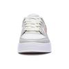 Li Ning Sycee Slip Resistant Cushioning Abrasion Resistant Low top Skateboard Shoes Women's White Gray AGCV196-1