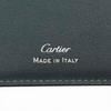 Pristine Cartier Bifold Wallet Must de Cartier Navy system leather mens Used