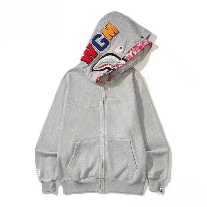 Discount Market Amerikaans Retro Camouflage Hooded Rits-Sweatshirt - Unisex Herfst Bovenkleding Large