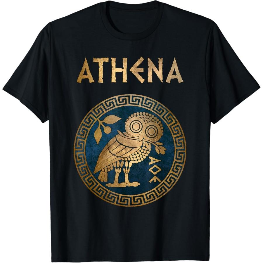 Афина Афинская Сова Символ Греческой Богини Афины Футболка S