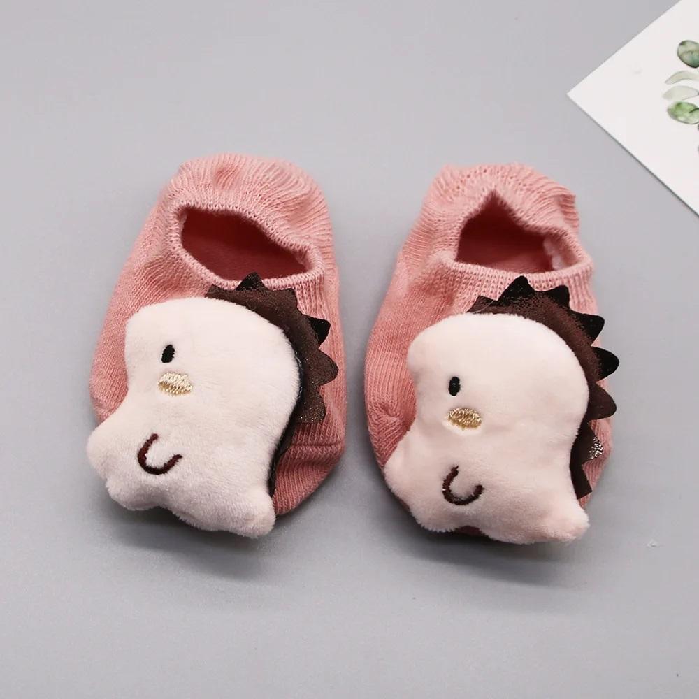 Cute Cartoon Animal Baby Socks for Boy Girl Spring Cotton Bear Duck Anti Slip Sole Newborn Toddler Autumn Socks Accesorio Bebe
