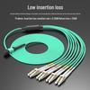 SK-LINK 12-Core OM3 MPO-LC Fiber Optic Patch Cable