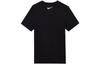 Nike T Shirts Men's Black Crew Neck Moderate Straight Fit DV3188-010