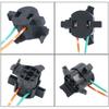 2× H7 Halogen Light Bulb Socket PnP For Hyundai New Tucson Mitsubishi Outlander