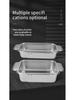 Universal 304 Stainless Steel Retractable Drain Basket for Sink - Rectangular, Thickened & Lengthened for Vegetable Washing