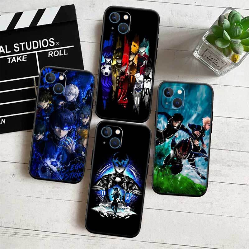 Football Blue Lock Phone Case for Redmi Note 12 12S 12C 13 13C 13R 14 14S 14R 14C 11A 13X A3 A3X A4 A5 Pro Max Plus