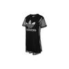 Dress Women's Black (Unisex) Short-Sleeved Dresses FL0028