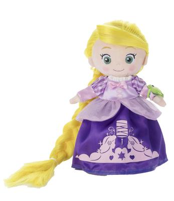 Disney Karakteri Arkadaşım Prenses Saç Makyaj Peluş Bebek Lüks Set Kuledeki Rapunzel Rapunzel