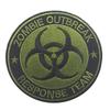 USS Zombie Response Team Armband Patch - Resident Evil Stickerei Klettverschluss