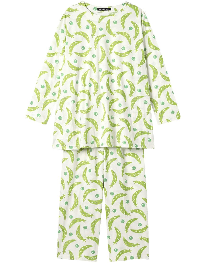 

Wacoal Relax Sleep Atsuko Matano Long Sleeves and Cotton HDX546 & Women s Pajamas, Pants, 100% Jersey,