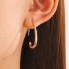 European & American Cold Style Metal Stud Earrings: Retro, High-End, Smooth Design with Personality Ear Cuffs