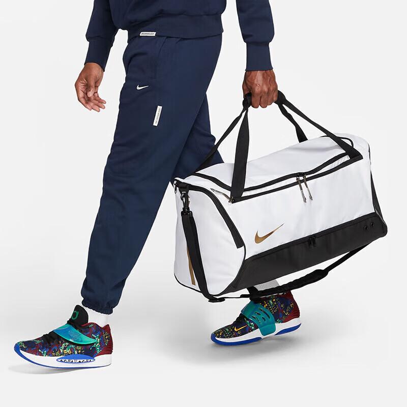 Nike Training Bag, Crossbody Bag, Handbag, Tote Bag, Basketball Bag DX9789-100 Black-White, Average Size