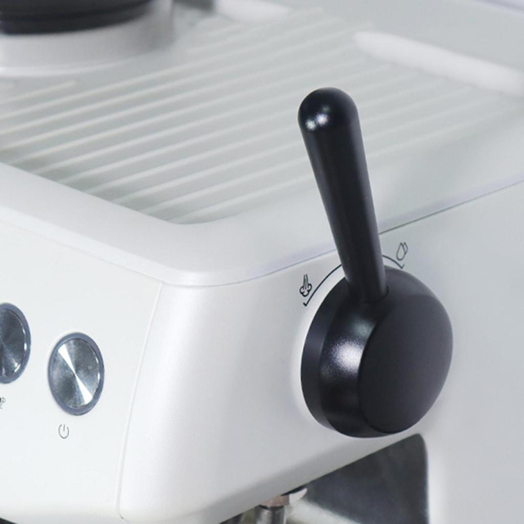 Aluminium Alloy Steam Knob for Espresso Machine with Replacement Handle