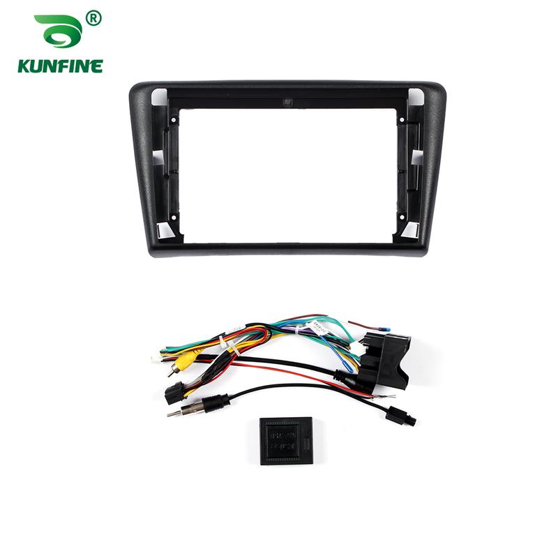 Car GPS Navigation Stereo For SKODA RAPID SPACEBACK 2014-2021 Radio Fascias Panel Frame Fit 2Din 9 Inch In Dash Headunit Screen