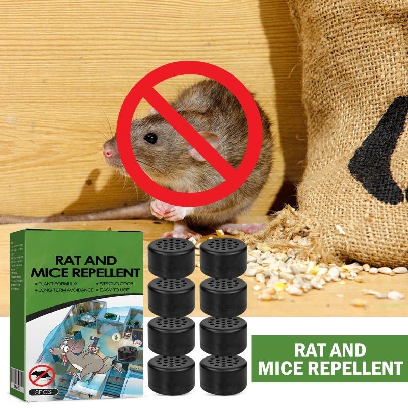 8Pcs Mice Rat Repellent Balls Peppermint Oil Pest Control for Indoor Outdoor Use Insect Rodent Deterrent, Long-Lasting Effect