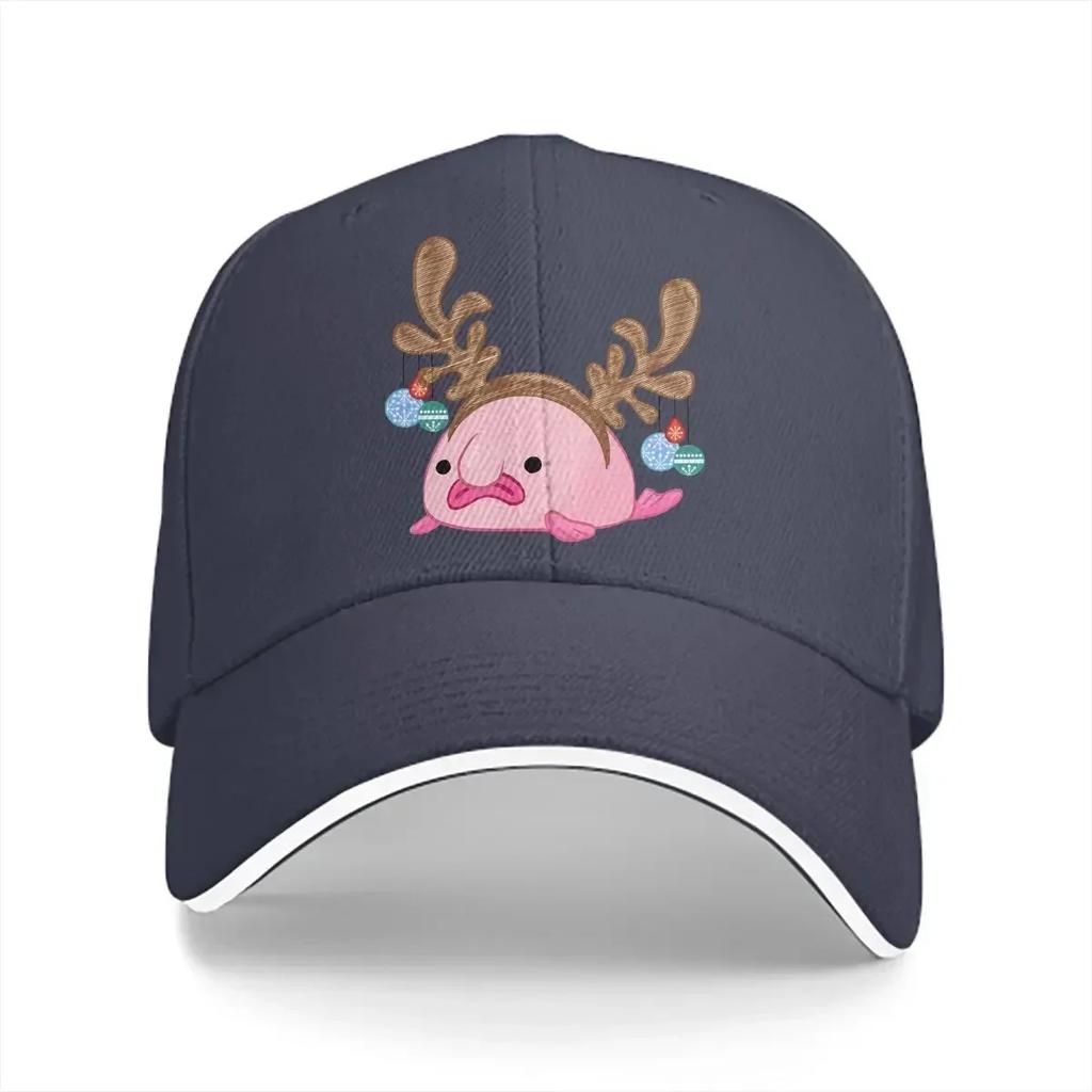 Casquette de Baseball Rennes Chapeaux Unisexes Visière Protection Snapback Poisson Blob Poisson Moche Cadeaux Casquettes
