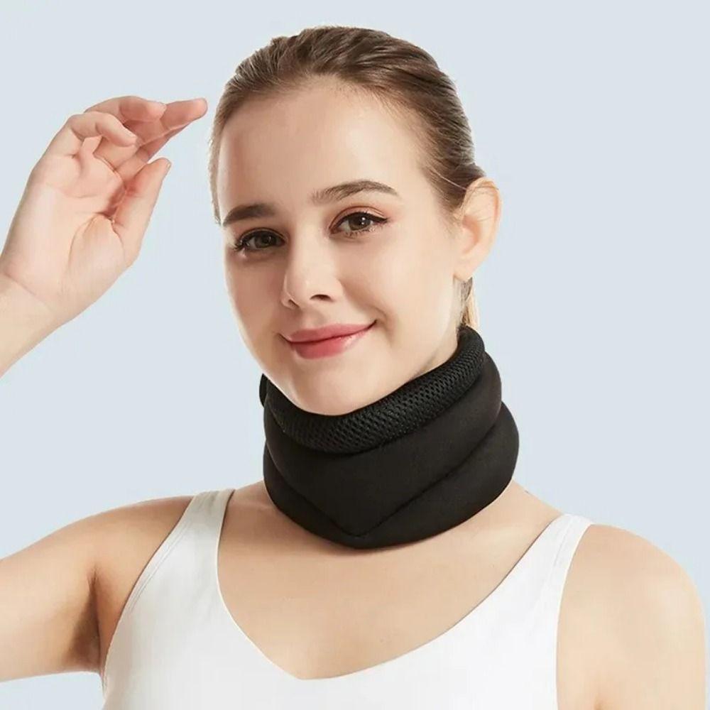 Breathable Neck Support Brace Soft Foam Spine Stabilizer Durable Sprain Cervical Collar  Nap
