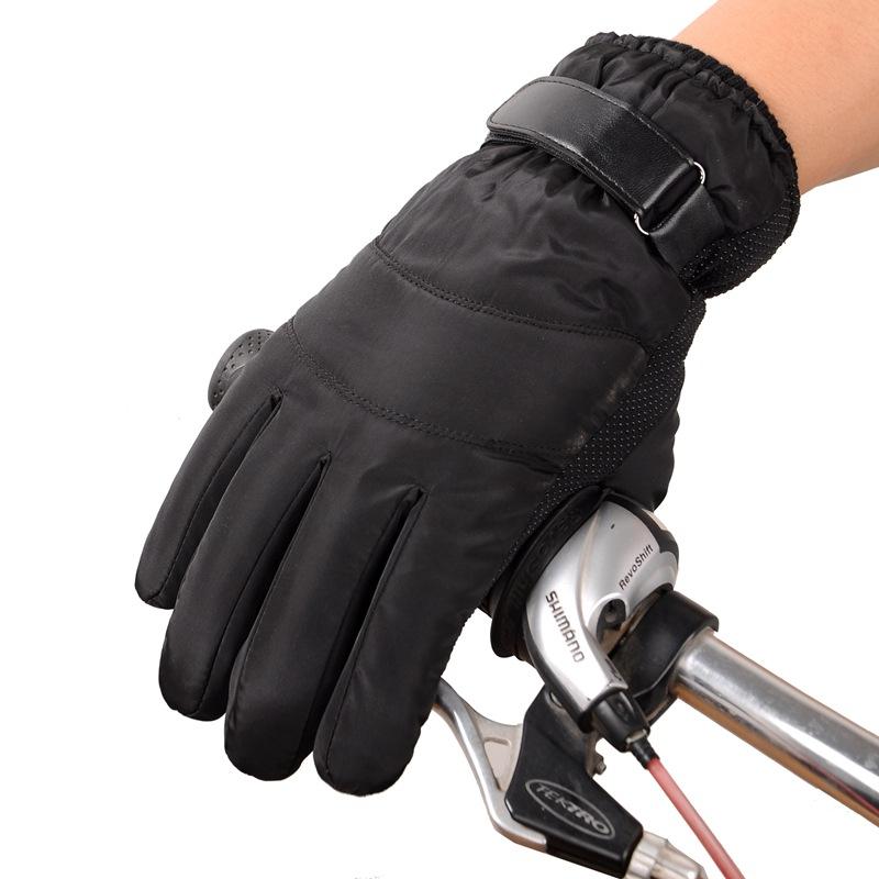 Autumn and Winter Men's Touch Screen Gloves Warm Cycling Outdoor Non-slip Skiing Rain Gloves Foreign Trade Wholesale