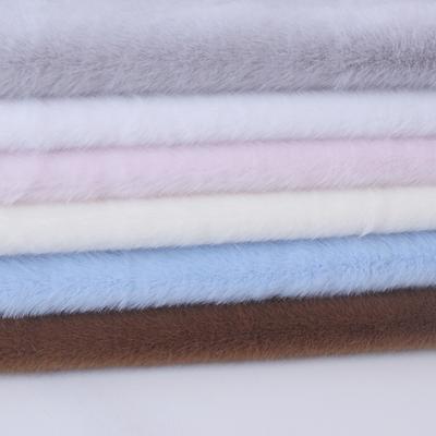 DIY 5MM Plüsch Stoff Verschlüsselung Verdickung stoff solide Solf Künstliche Pelz Patchwork taschen Puppe kleidung Dekoration material