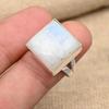Rainbow Moonstone Gemstone Handmade 925 Sterling Silver Ring Jewelry For Women