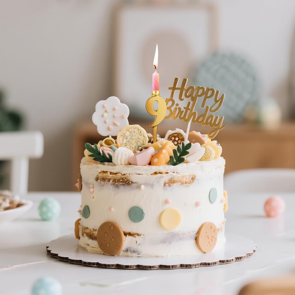 A Set Of Digital, Candlestick Gifts, Candlestick Decorations, Suitable For Birthday Cakes, Anniversary Celebrations, And More.