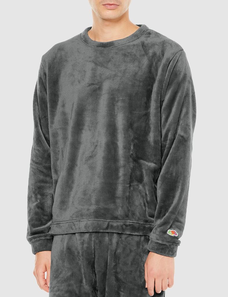 Fruit of the Loom Pajama Boa Loungewear Top and Size S Set, Set, Bottoms, Black,