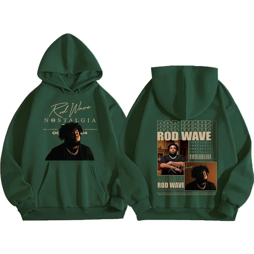 Rod Wave Tour Fashion Casual Printed Hoodies Men's and Women's Pullover Tops Hoodies