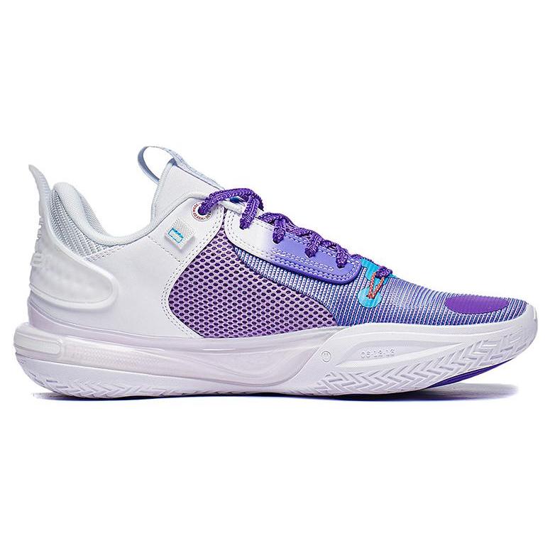 Li Ning All City 11 Snow Mountains Cushioning Slip Resistant Abrasion Resistant Low Top Basketball Shoes Men's ABAT031-3