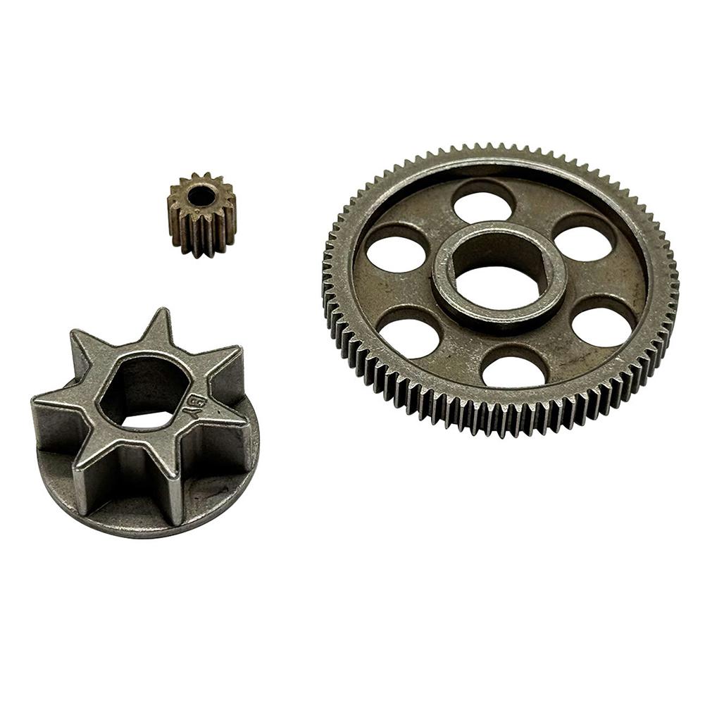3pcs Motor Drive Sprocket Electric Chain Saw Gear For Rechargeable Logging Saw Lithium Chain Saw Electric Chain Saw Accessories