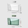 Multipurpose Plastic Bag Storage Box Large Capacity Wall Mounted Trash Bag Holder Dispenser For Daily Use