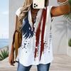 Women Plus Size Cap Sleeve Button Up Shirt Dress Romantic Pink Heart Floral Print Curved Hem Casual Tunic Blouse