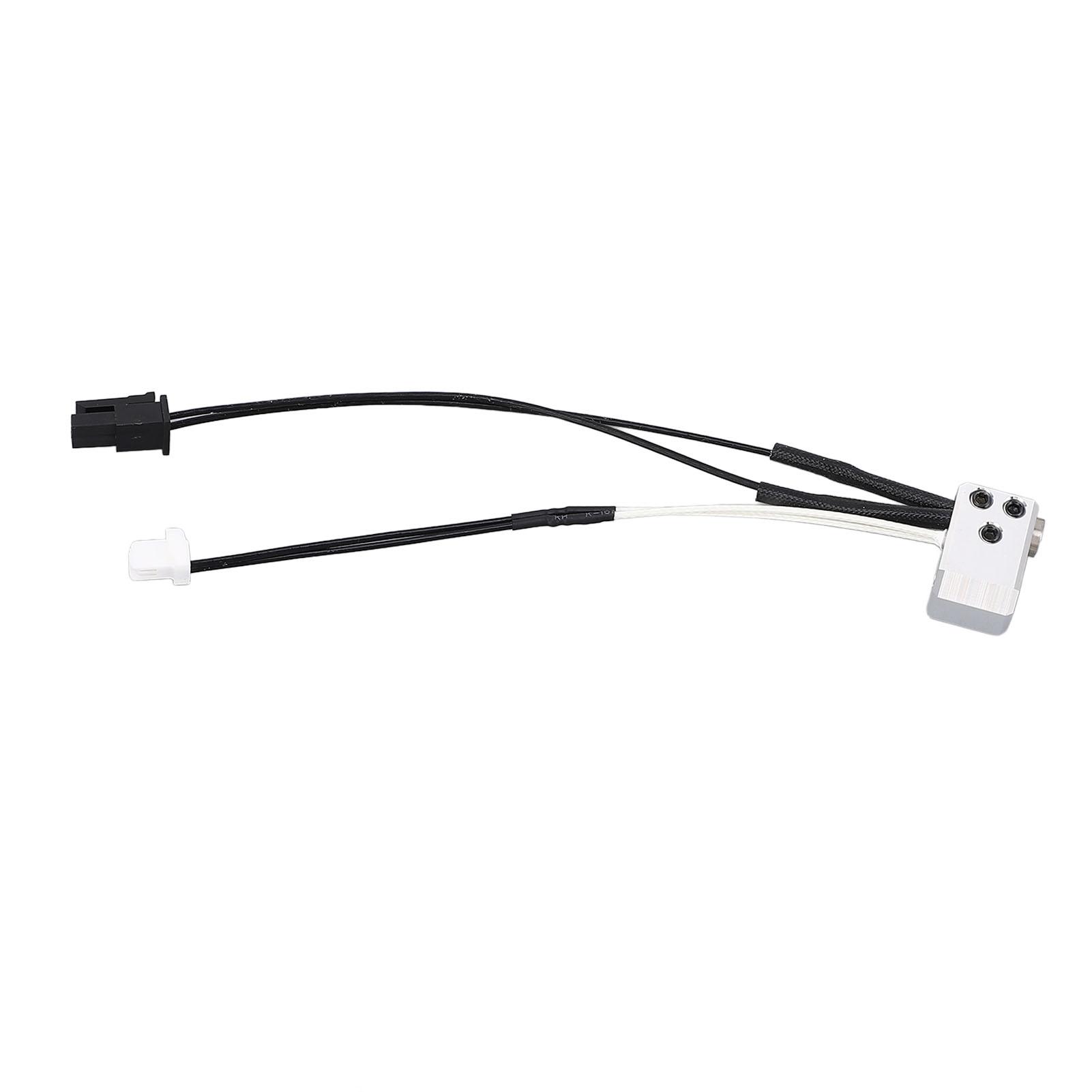 

Hotend Heater Block Kit Aluminum Heating Block with 24V 40W Heater Cartridgea Thermistor Silicone Sleeve for Prusa MK4