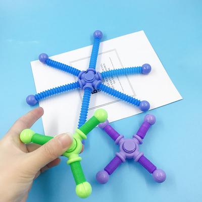 Tubo Telescópico Torcido Brinquedo Spinner de Dedo Aliviador de Estresse para Adultos Brinquedos Fidget Crianças Engraçado Sensorial Alívio do Tédio Brinquedos Presentes