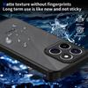 KEYSION Matte Translucent Black Phone Case for HONOR X8c X8b X6c Silicone+PC Clear Shockproof Back Cover for Honor X6c X8b X8c