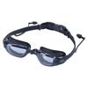 High-Definition Electroplated Silicone Adult Racing Goggles - Professional Anti-Fog Waterproof Swim Goggles