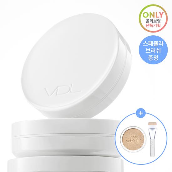 VDL Cover Stain High Cover Cushion 13g Promotion (+Refill + Pore Spatula Brush)