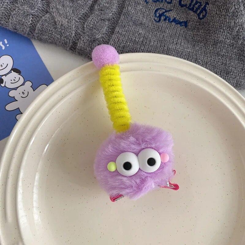 

Плюшевые заколки для волос с милыми мультяшными шариками, заколки для волос, заколки для волос, модные вечерние аксессуары для волос для женщин и девочек, головные уборы