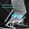 C9Pro Aluminum Foldable Laptop Stand with Wind-Cooled Heat Dissipation and Height Adjustment