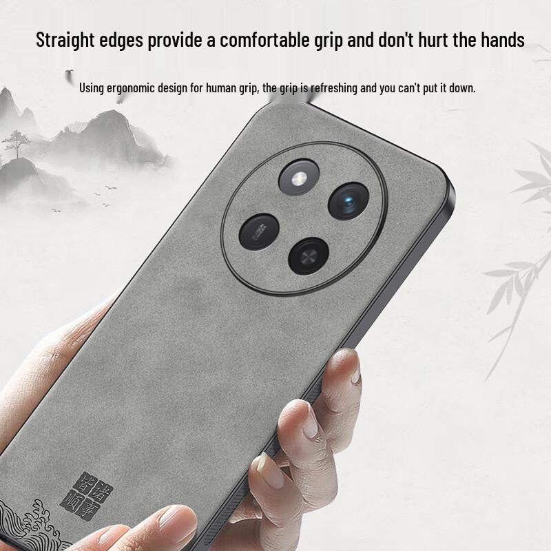 SHIYONG Luxury Lambskin Phone Case for HONOR