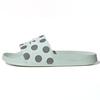 (WMNS) Adilette Slides 'Dash Green Polka' Women's FU9150
